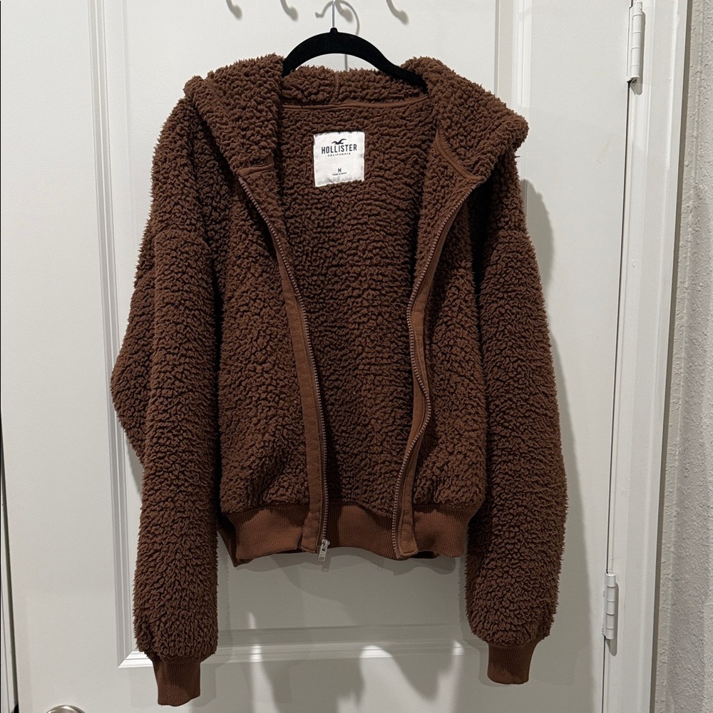 Hollister Chocolate Fleece Hoodie